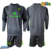 Manchester United Keeper Bortedraktsett Barn 2025-26 Langermet (+ Korte bukser)